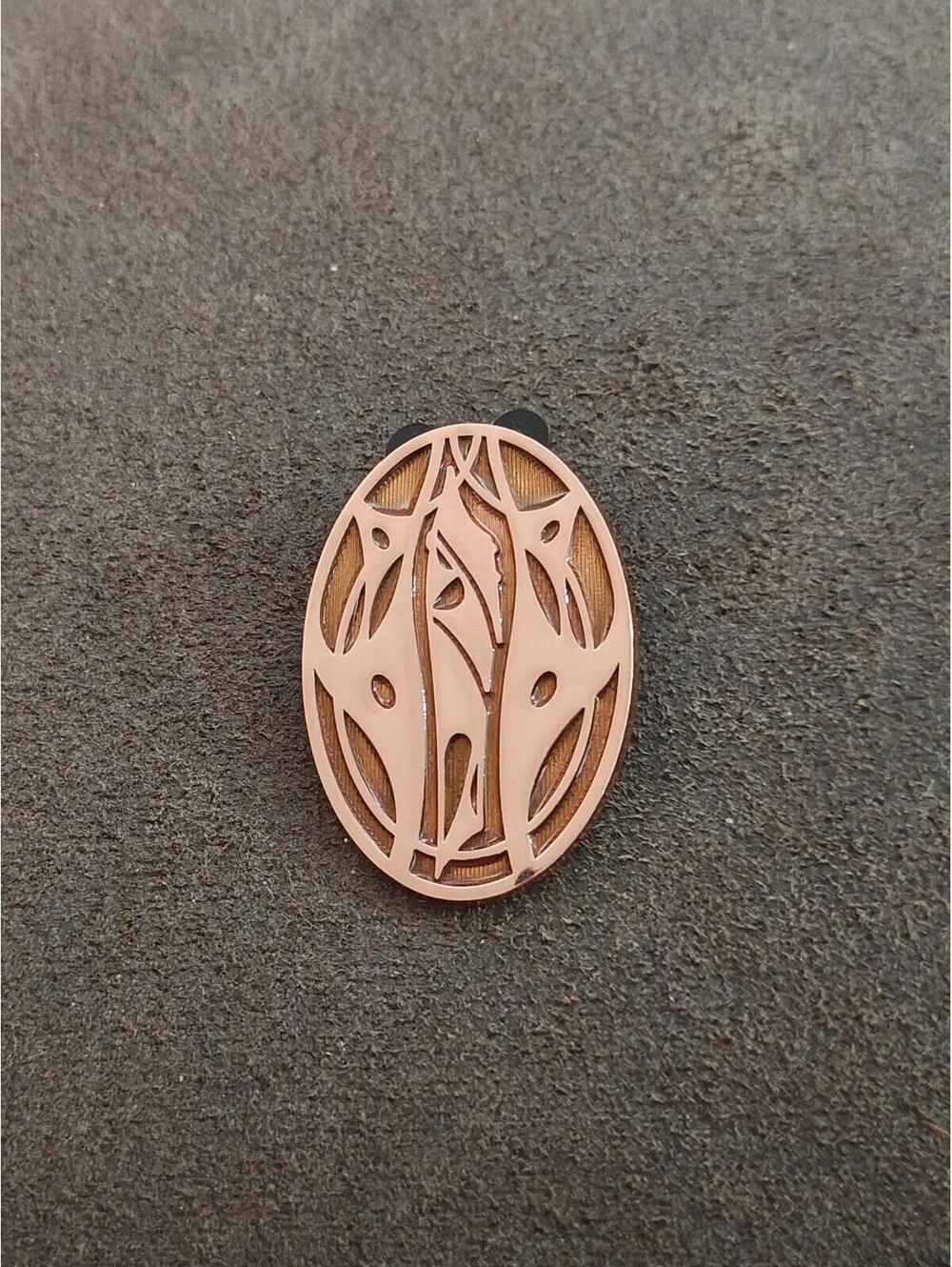 2019 Star Wars Galaxy's Edge Savi's Lightsaber Workshop Elemental Nature Pin - Picture 7 of 9